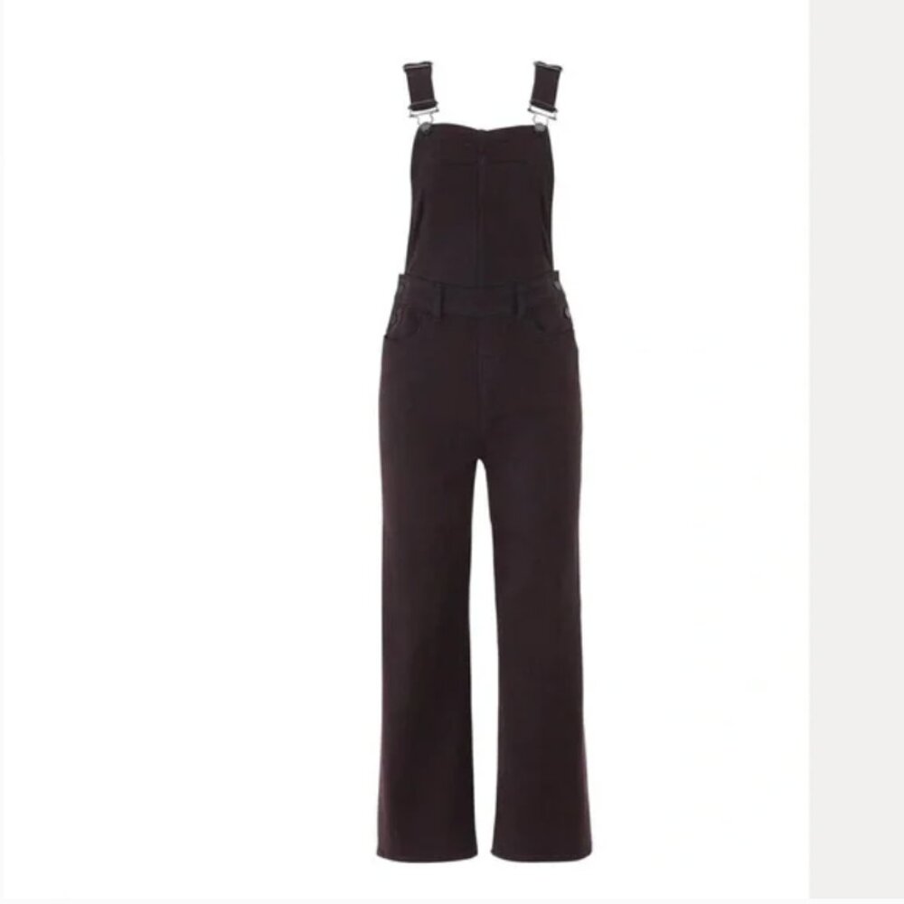 Paige Jeans Nellie Ankle Straight Leg Overalls